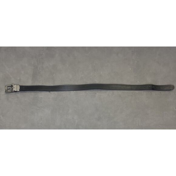 Columbia Men Brown/Black Reversible PebbledLeather Prong Buckle Dress Belt Sz34 - Picture 6 of 6